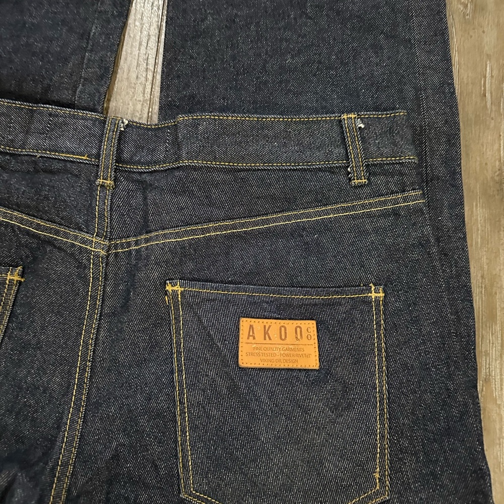 AKOO Men's Blue Jeans - Picture 9 of 16